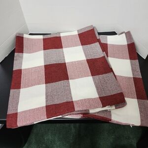 4 Piece Buffalo Check Pillow Covers Cushion Cover 17 By 18 Inches Holiday New